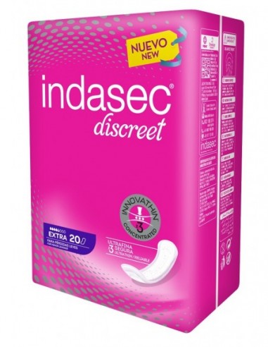 Indasec discreet compresa extra 20...