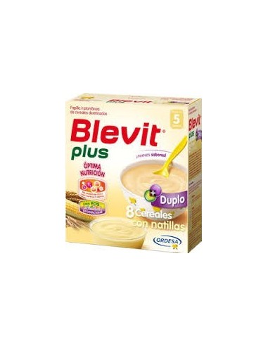 Blevit plus 8 cereales natillas 600 g