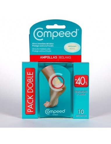 Compeed ampollas Medianas 10 apósitos