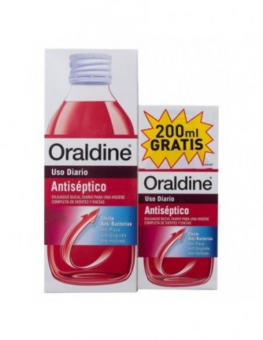 Oraldine antiséptico colutorio 400 ml...