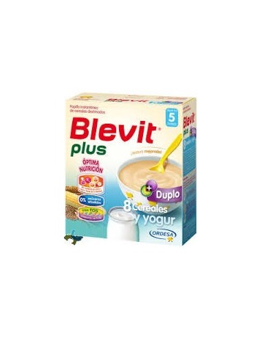 Blevit plus 8 cereales yogur 600 g