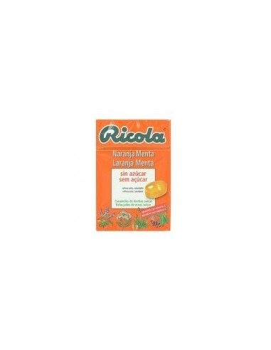 Ricola caramelos sabor naranja menta...