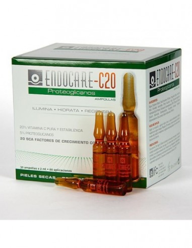 Endocare C20 Proteoglicanos 30 Ampollas