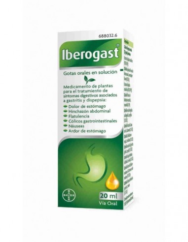 Iberogast gotas orales 20 ml