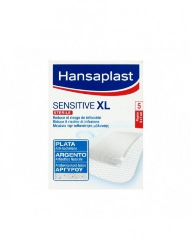 Hansaplast apósitos sensitive XL 5...