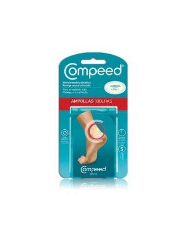 Compeed Ampollas medianas 5 apósitos