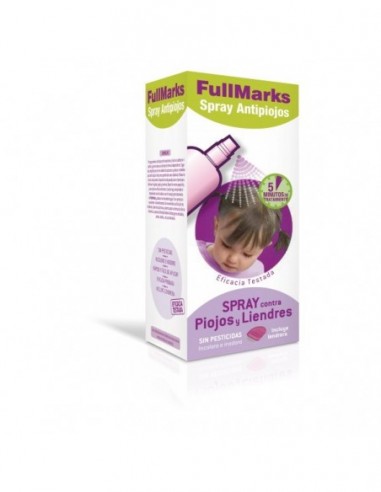 FullMarks spray antipiojos y liendres...