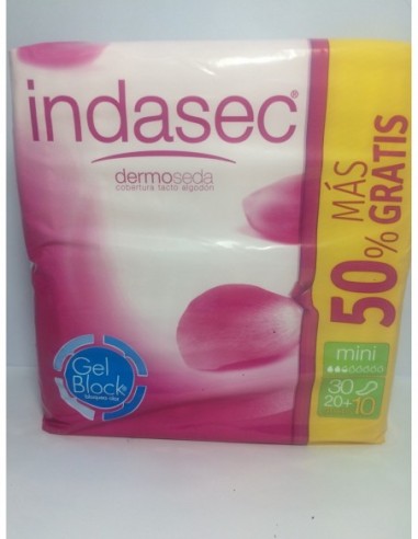 Indasec discreet compresa mini 20 +...