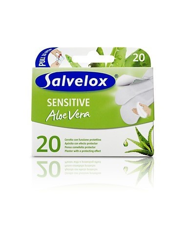 Salvelox sensitive aloe vera 20 apósitos