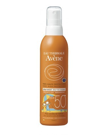 Avene spray solar niños SPF 50 + 200 ml