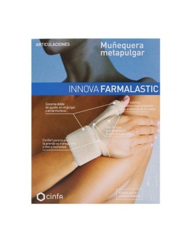 Farmalastic innova muñequera metapulgar