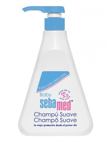 Sebamed baby champú suave 500 ml