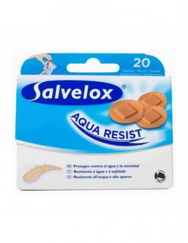 Salvelox aqua resist redondo 20 apósitos